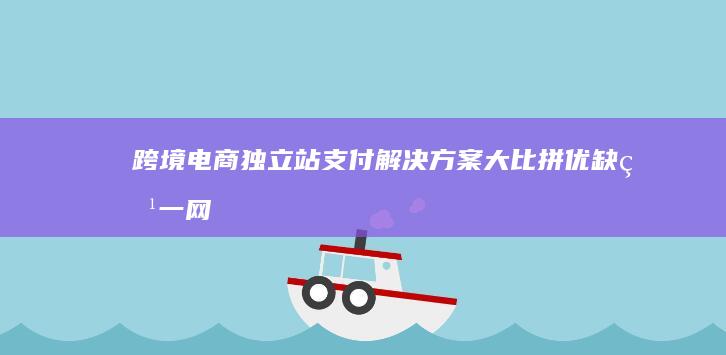 跨境电商独立站支付解决方案大比拼：优缺点一网打尽