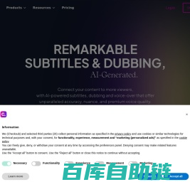 Subtitle Generator & AI Dubbing - Checksub