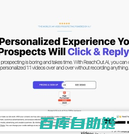 Video Prospecting Powered by AI - Reachout.ai