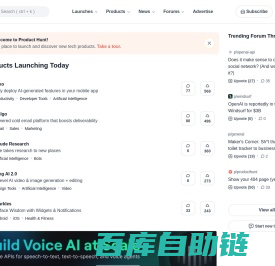 Product Hunt – The best new products in tech.