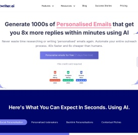 SmartWriter | Personalised AI Cold Emails